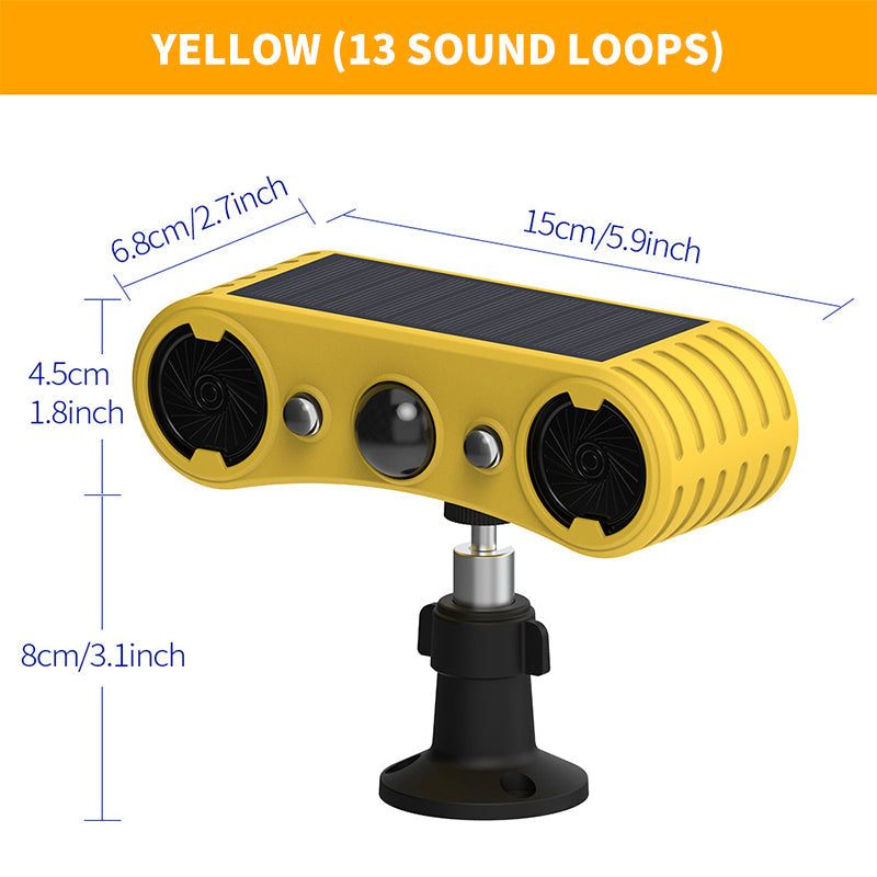 🚨Solar-Bewegungsmelder für Außenalarme zur Abwehr von Gefahren🐨✅Kostenlose Lieferung✈️
