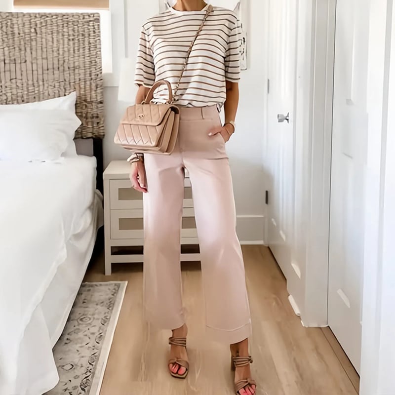 👖2025 HEISSER VERKAUF🔥Stretch-Twill-Shorts mit weitem Bein