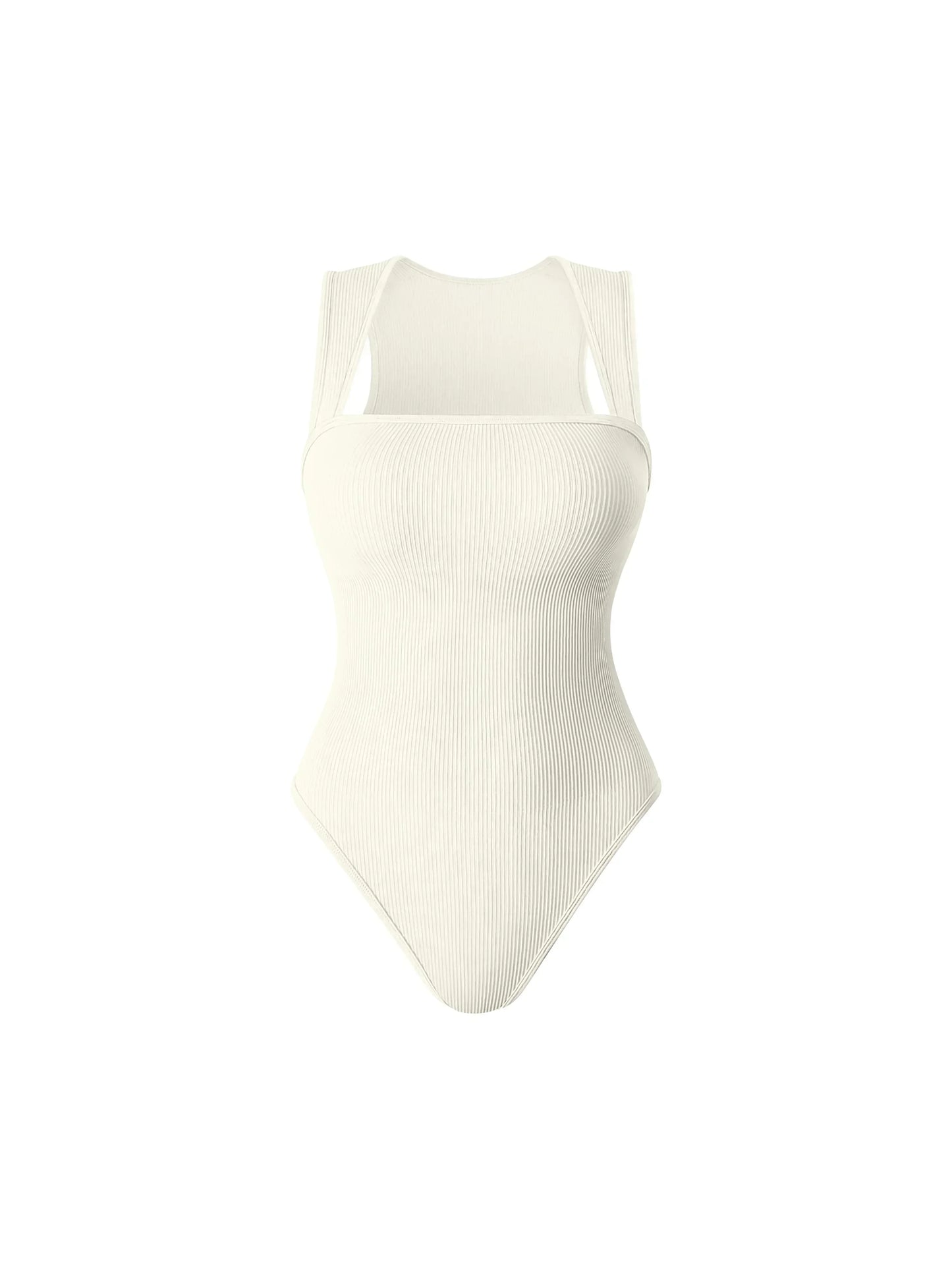 🔥Letzter Tag: 49 % Rabatt✨ Ärmellose figurformende Bodysuits mit Bauchkontrolle