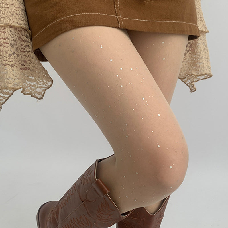 💥Kaufe 1 und erhalte 1 gratis💕Damenmode Sexy Glitzer Paillettenstrümpfe✨