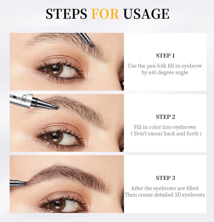 🔥2025 Angebot an neuen Produkten- 55% Rabatt🎉4D Wasserdichter Microblading-Augenbrauenstift🎁Kaufen 1 bekommen 1 gratis