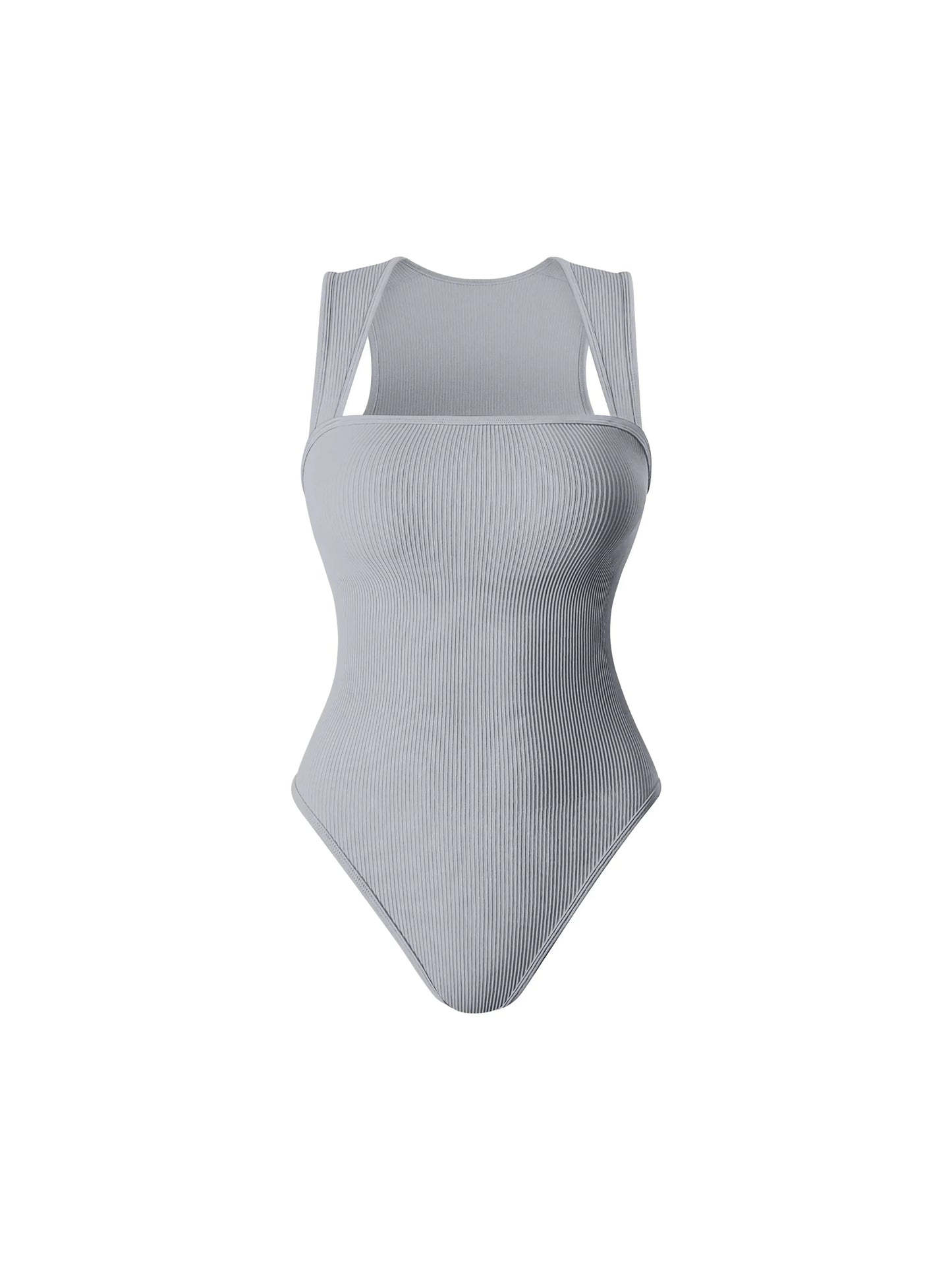 🔥Letzter Tag: 49 % Rabatt✨ Ärmellose figurformende Bodysuits mit Bauchkontrolle