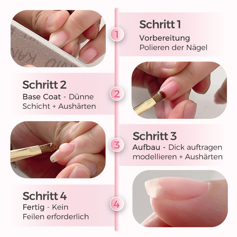🎉Kaufen Sie 3 und erhalten Sie 5 gratis💅3-in-1 Mehrzweck-Nagelbasisgel mit hoher Transparenz