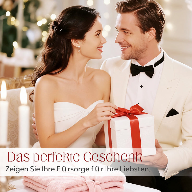 ⏳Zeitlich begrenztes Sonderangebot⏰Weicher flauschiger Bademantel 🧖♀️ – Hautfreundlicher Stoff, wohlige Wärme nach dem Duschen