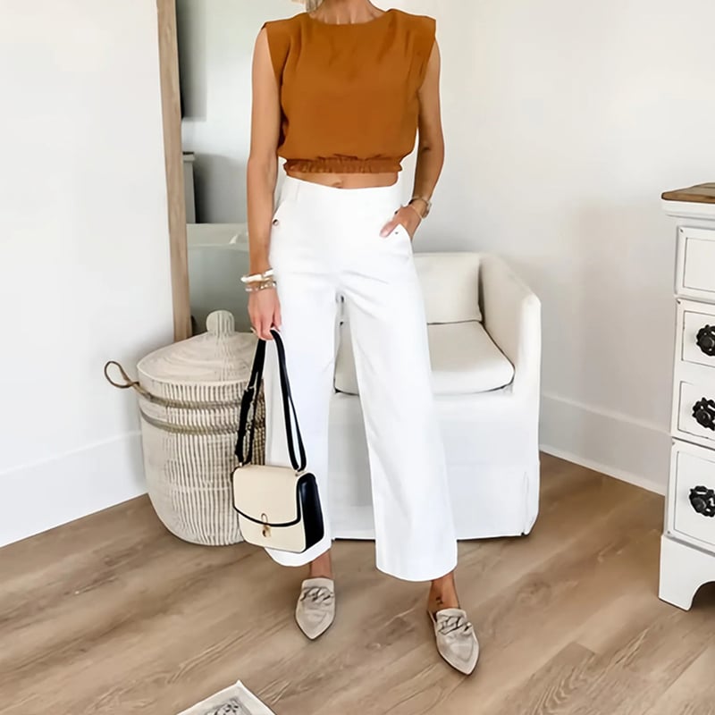 👖2025 HEISSER VERKAUF🔥Stretch-Twill-Shorts mit weitem Bein