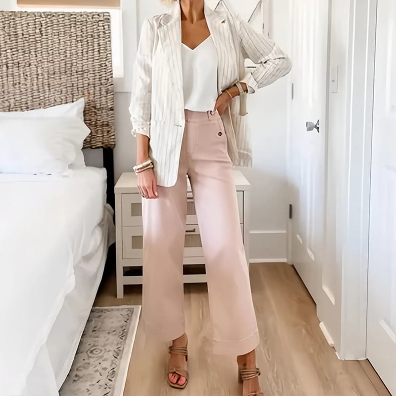 👖2025 HEISSER VERKAUF🔥Stretch-Twill-Shorts mit weitem Bein
