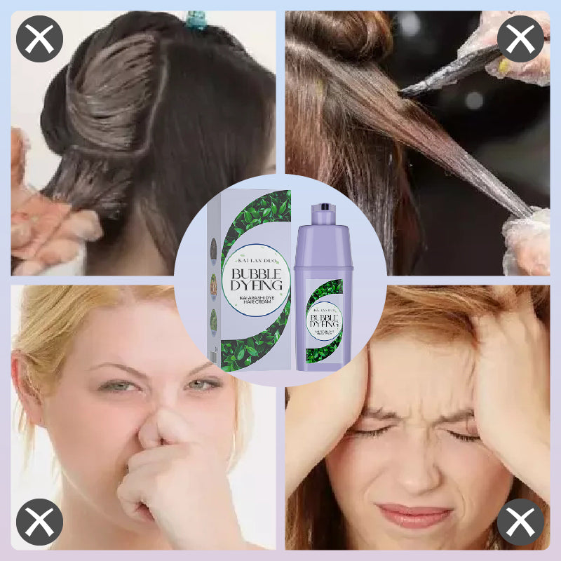 đSanfte Haarfarbe, pflegt deine Haare! đžđ Sanfte Schaumhaarfarbeđ