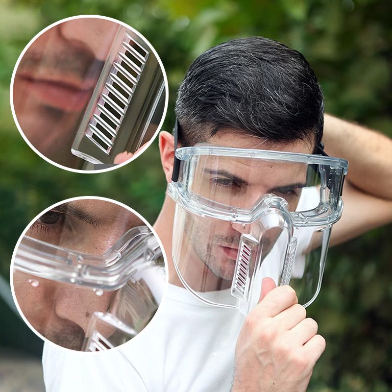 ✨🛡️Ergonomischer, transparenter und geschützter Mehrzweck-Gesichtsschutz