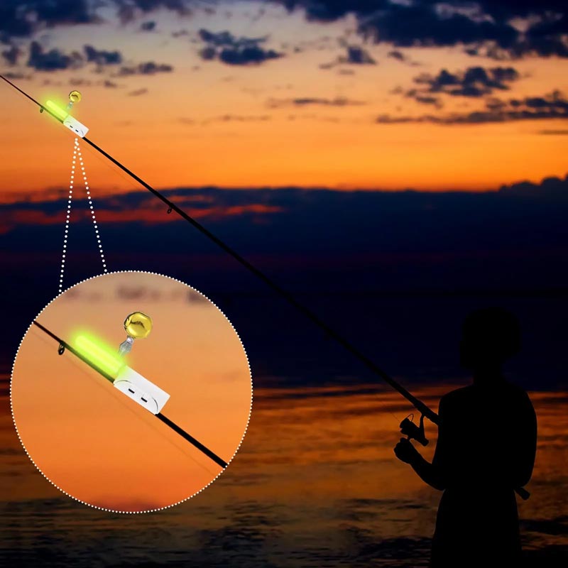 Angelrute LED-Licht mit Summer Glocke