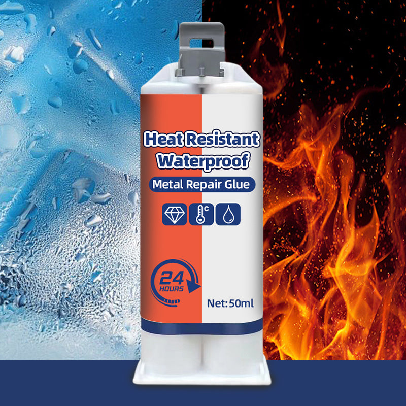 Hitzebeständiger, wasserfester Metall-Reparaturklebstoff