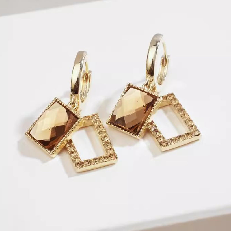 Vielseitige Ohrringe, Premium Bügel-Ohrringe