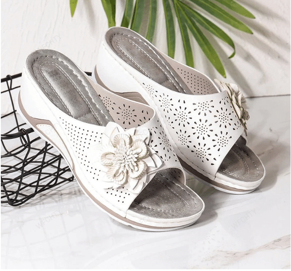 💥【Heißer Verkauf-49% Rabatt】🧅 Orthopädische Sandalen mit Fußgewölbeunterstützung aus weichem Leder