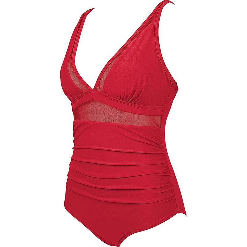 🌷Treffen Sie den Sommer 50% Rabatt🏝️Mesh Tummy Control Badeanzug