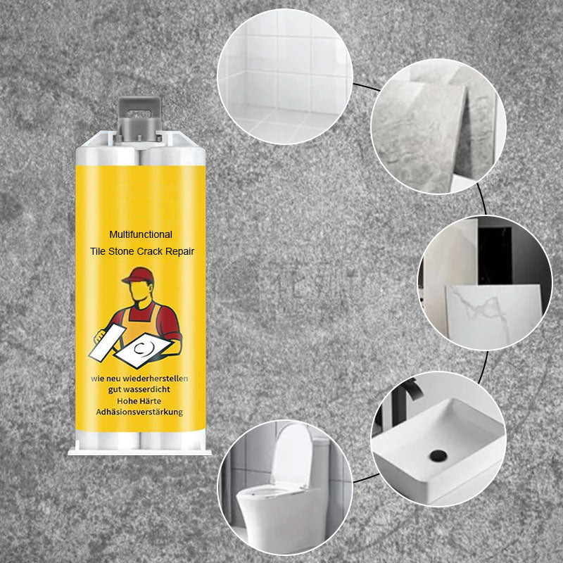 💥2 kaufen, 1 gratis-🏠✨Multifunktionale Reparatursets für Risse in Fliesen und Steinen