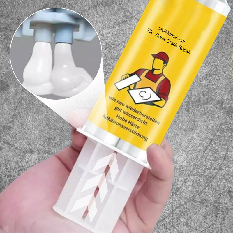 💥2 kaufen, 1 gratis-🏠✨Multifunktionale Reparatursets für Risse in Fliesen und Steinen