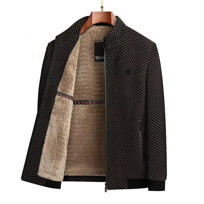 🎉Black Friday - Early Bird Price🎉Herren Winter Synthetik Fleece gefüttert Warme Jacke