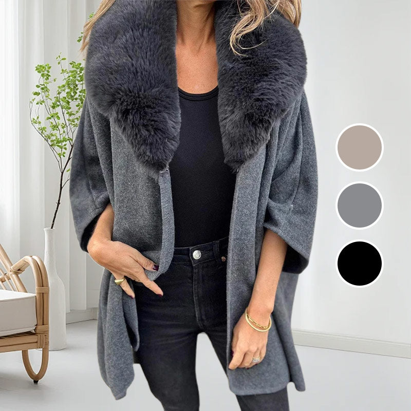 đ„Hot Sale 48% off đ§„Damen-Kunstfellkragen-Puffermantel