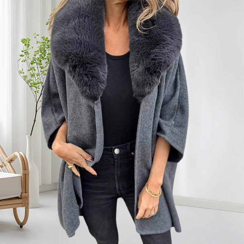 đ„Hot Sale 48% off đ§„Damen-Kunstfellkragen-Puffermantel