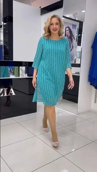 🎊💖Verkaufsschlager💃Fließendes, bedrucktes Chiffonkleid für Damen🌹💖