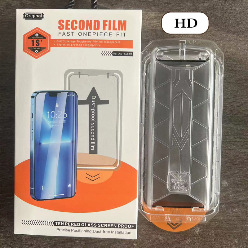 ⏳Begrenzte Zeit 28% Rabatt💥HD/Anti-Peeping Stoßfestes, staubdichtes und Anti-Fingerabdruck-Displayschutzset