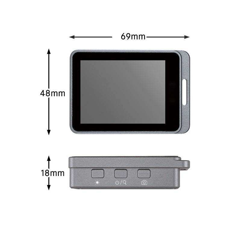 Pocket-Sized Digital Microscope with Dual LED