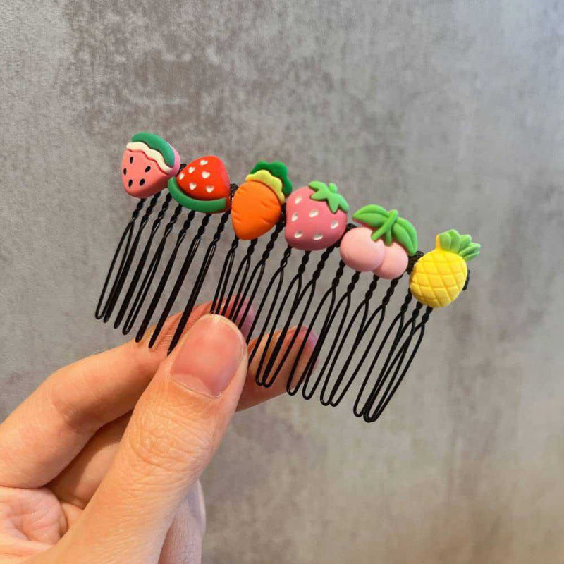 đNiedliche Cartoon Haar ZĂ€hmung Clip fĂŒr junge MĂ€dchen