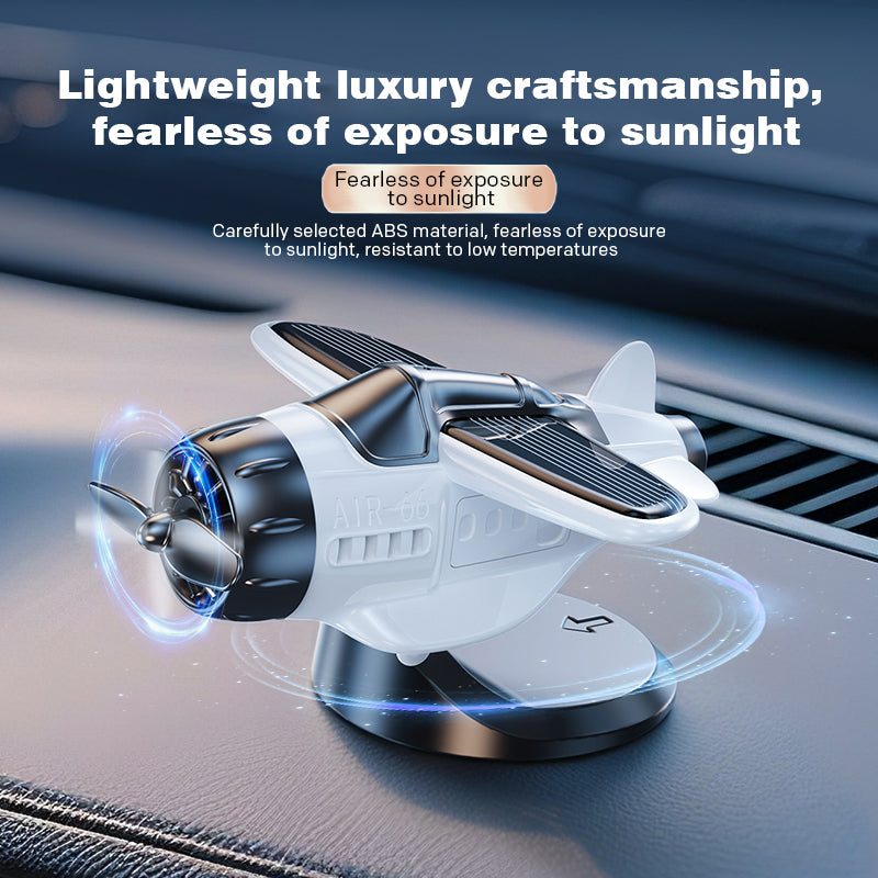🎁2025 Limited Time Sale - 50% OFF🔥Solarbetriebene Auto-Ornamente in Flugzeugform