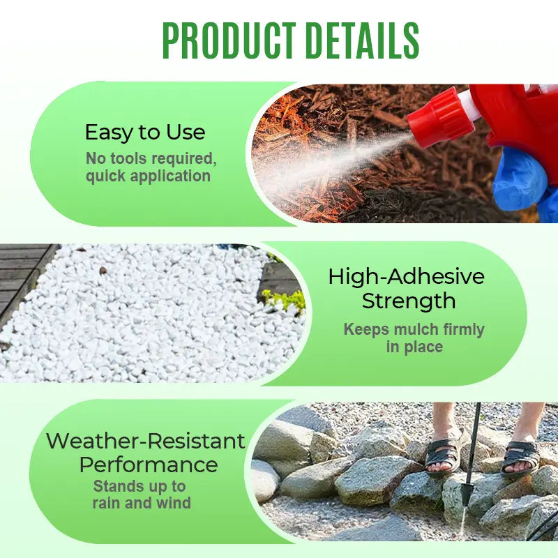 🌿 Ultra-starker Landschaftskleber | 2h trocken | Hält ALLES an Ort & Stelle | Wetterfest & langlebig—— 50% reduziert! Nur solange der Vorrat reicht!⏳