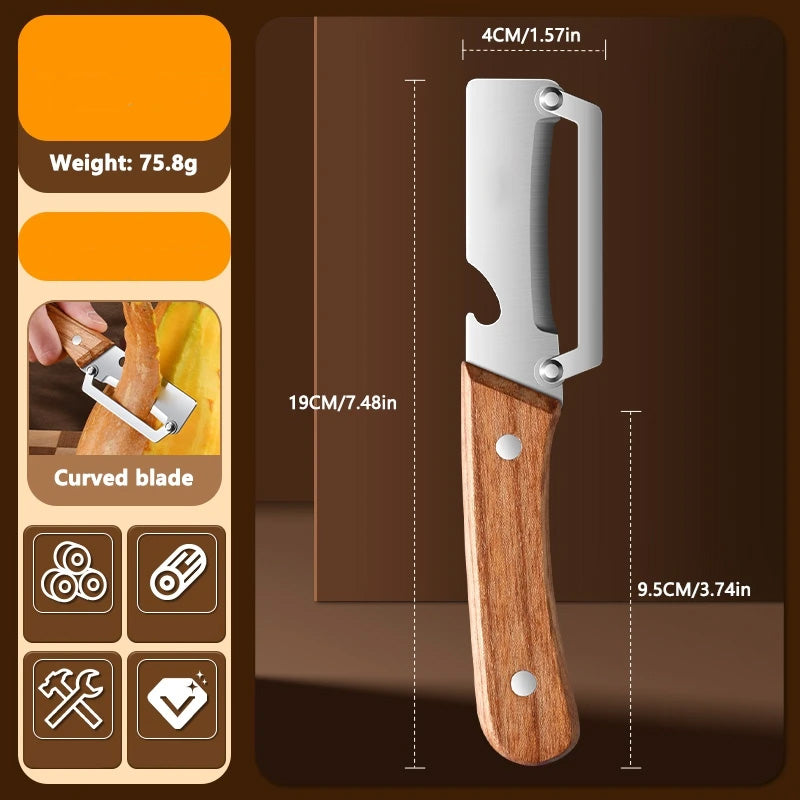 🔥 LETZTER TAG - KAUF 2 ERHALT 1 KOSTENLOS 🔥 Multifunktionaler Gemüseschäler für die Küche