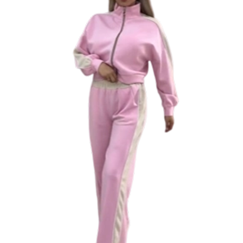 📢📢50%RABATT!🔥Zweiteiliger Trainingsanzug für Damen mit Seitenstreifen💞