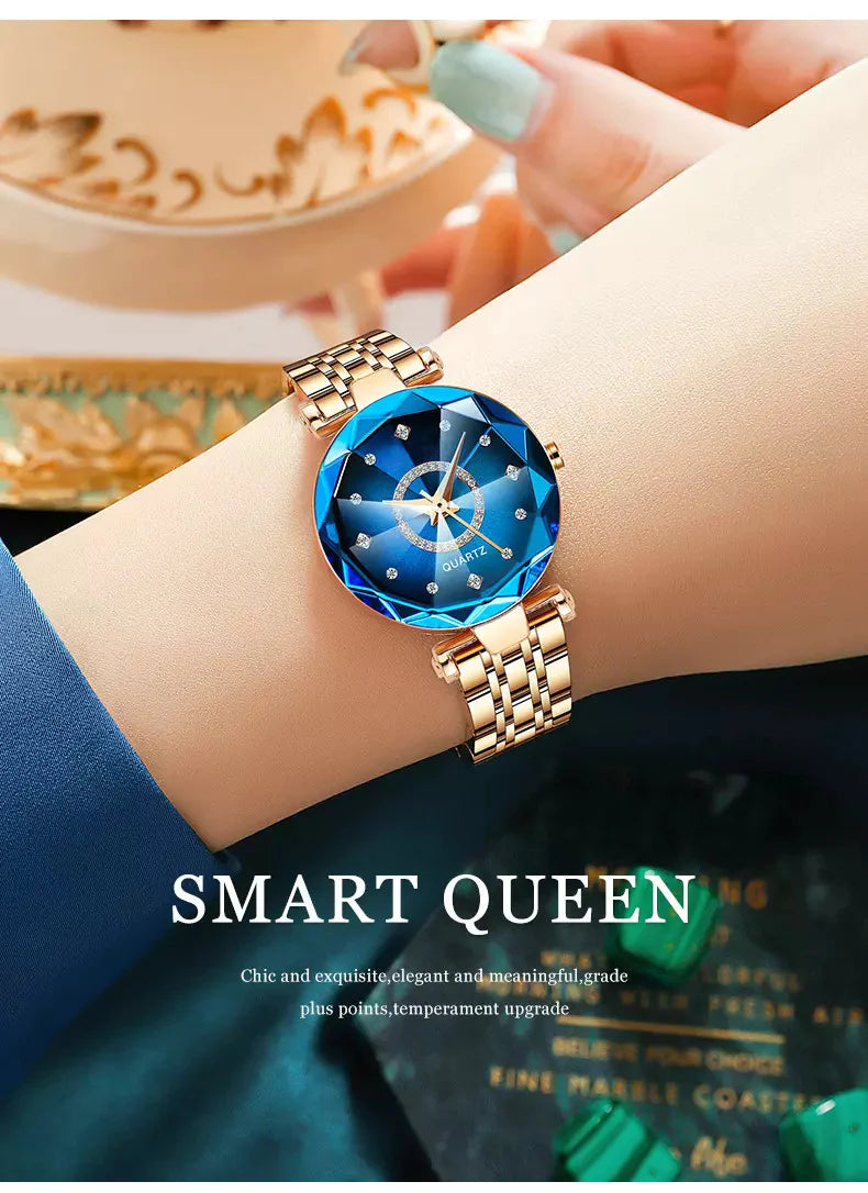 STARRY WOMEN\'S UHR AUS EDELSTAHL