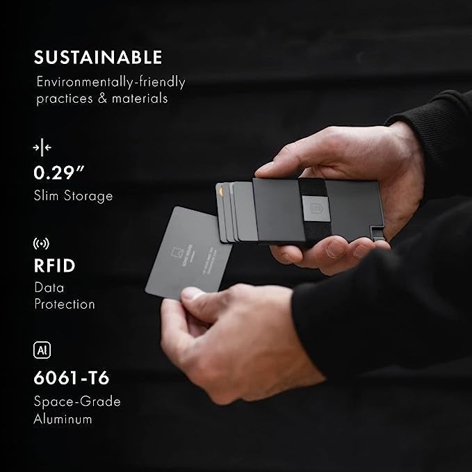 Herren-Kartenhalter aus Aluminium