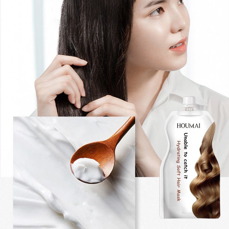 Maske für glattes und glänzendes Haar