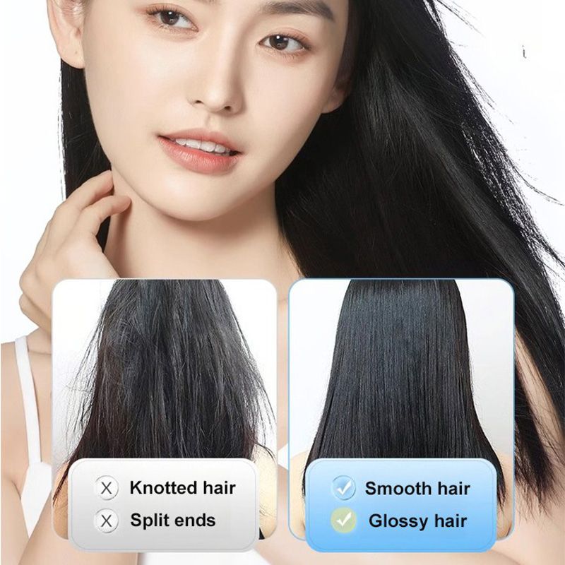 Maske für glattes und glänzendes Haar