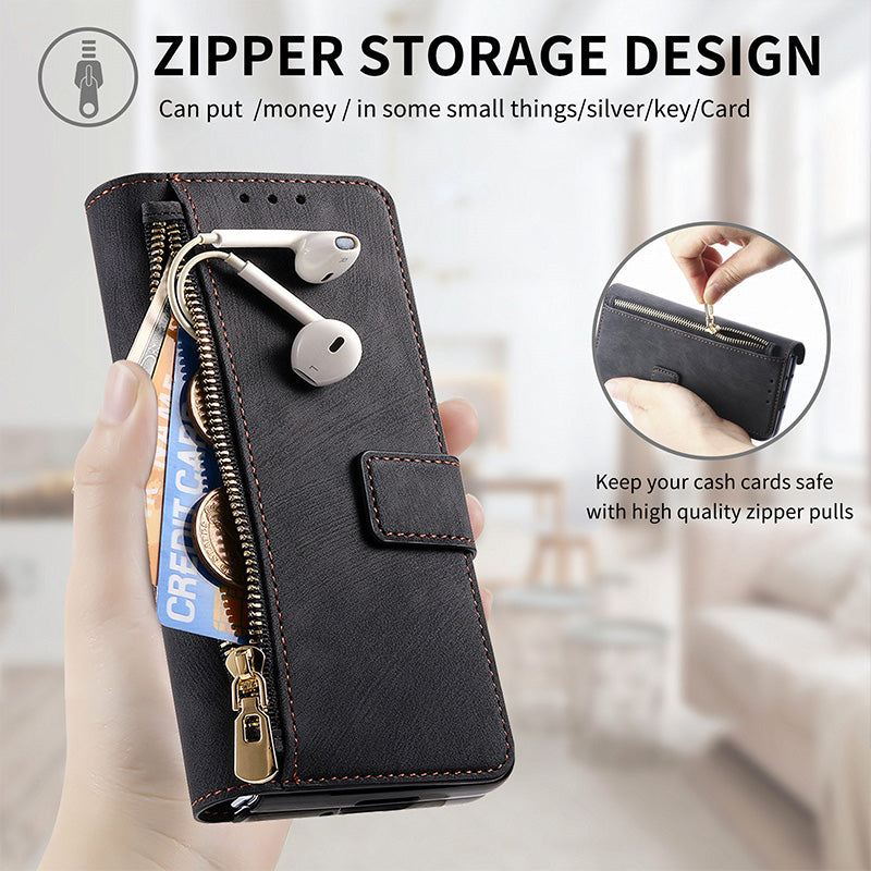 Abnehmbare magnetische Brieftasche Telefonhülle