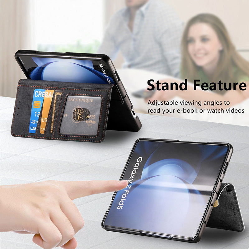 Abnehmbare magnetische Brieftasche Telefonhülle