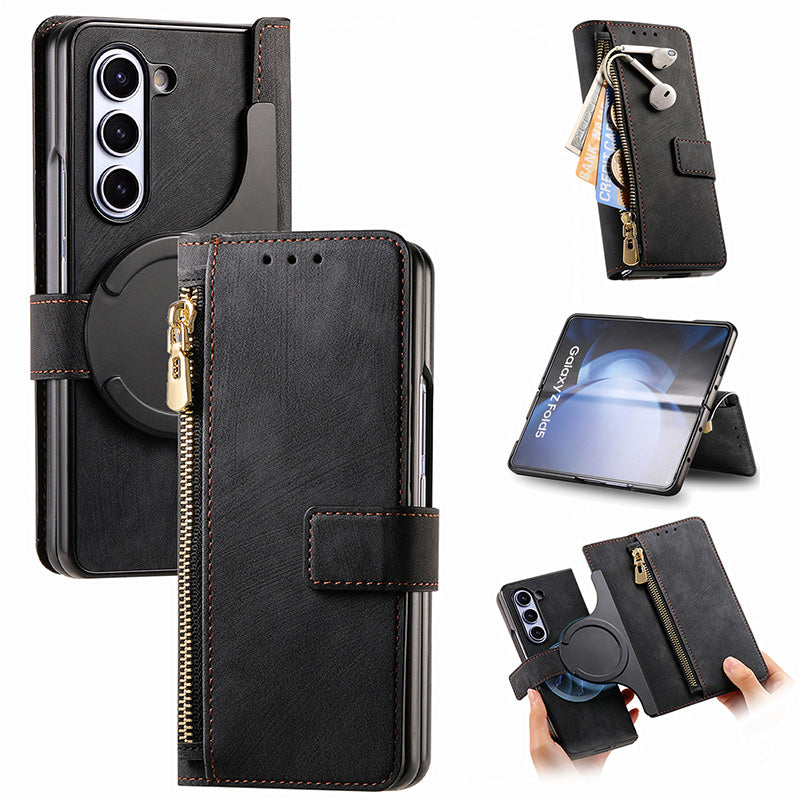 Abnehmbare magnetische Brieftasche Telefonhülle