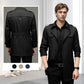👔🍂Saisonale Sonderangebote – Herren-Windjacke mit doppelter Knopfleiste