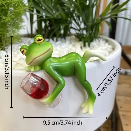 🐸Frühling Heißer Verkauf 49% Rabatt🍃Frosch-Blumentopf-Hänger-Ornament