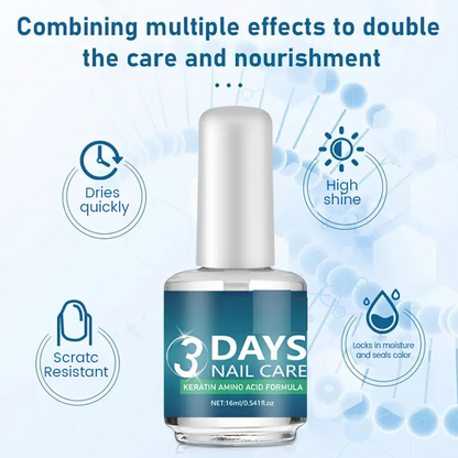 💅 KAUFE 2, ERHALTE 1 GRATIS! 🎉 Hochglänzendes Nagelöl – Schnelltrocknend, Pflegend & Stärkend für Naturnägel ✨📦