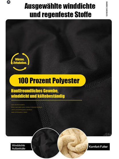 🔥🧥Doppellagige warme Lambswool-Daunenjacke - ✈️ Kostenlose Lieferung