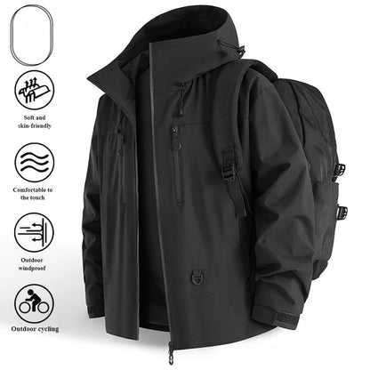 💎 50% RABATT! 💎 WeatherMaster Elite-Jacke – Wind- & Wasserdicht, Atmungsaktiv & Ideal für Outdoor und Stadt 🌧️🧥