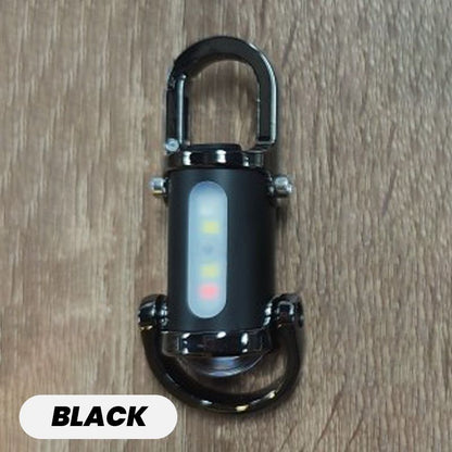 🔥Hot Sale🔥1200LM Superhelle Mini-Schlüsselanhänger-Taschenlampe Wasserdicht