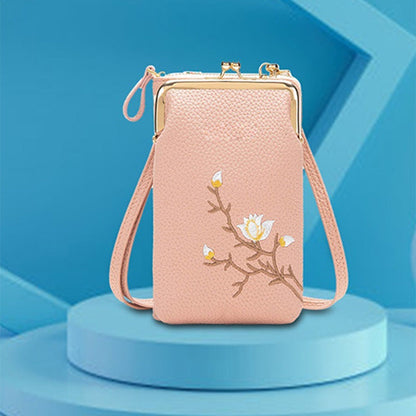 🔥2025 Heißer Verkauf 50% RABATT🔥👜Damen-Sling-Cross-Body-Geldbörse mit Handyhalterung