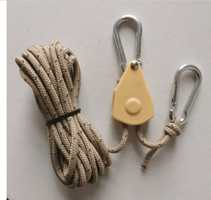 🪢Tragbares verstellbares Fix-Campingseil🌳