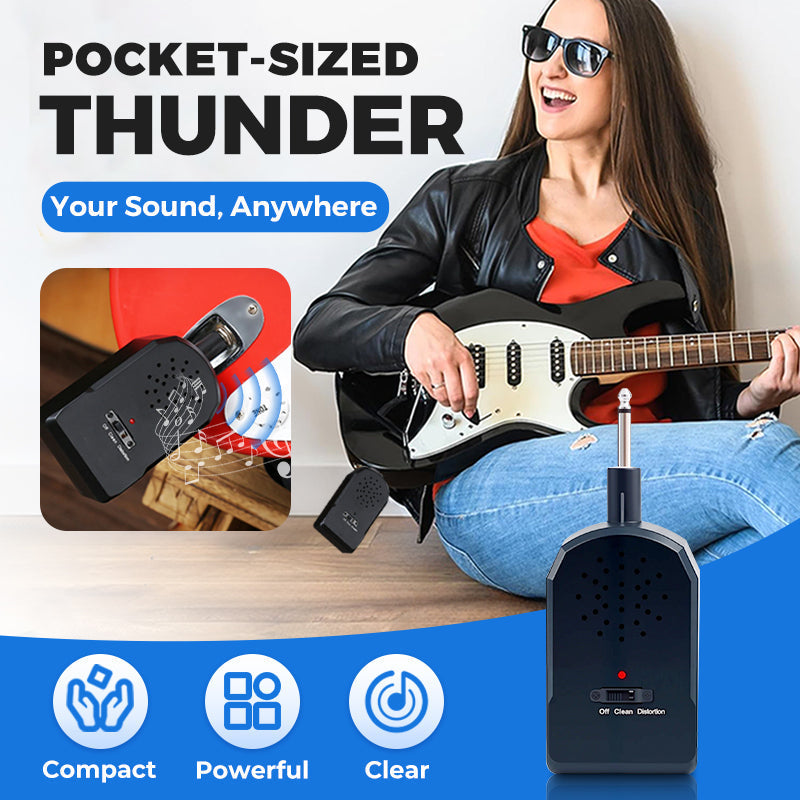 🌆 2 KAUFEN, 1 GRATIS! 🎁 Mini-Gitarrenverstärker-Set 🎸 30 W HD-Sound 🔊