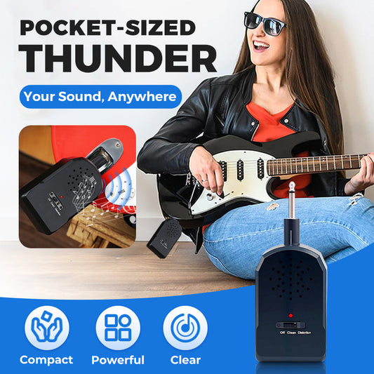 🌆 2 KAUFEN, 1 GRATIS! 🎁 Mini-Gitarrenverstärker-Set 🎸 30 W HD-Sound 🔊