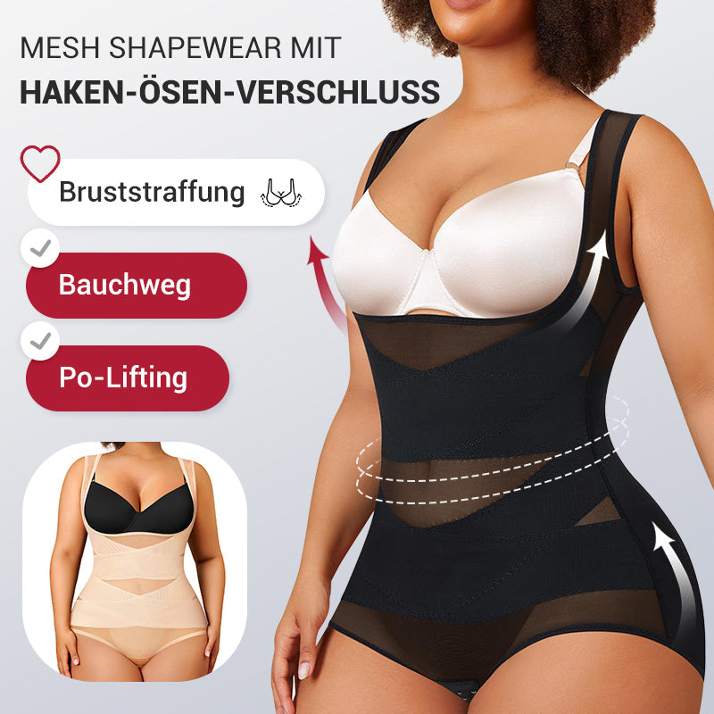 🔥Letzter Tag Spezial Preis €15.99!💕Leichter Mesh Bodysuit Shaper für Frauen💎