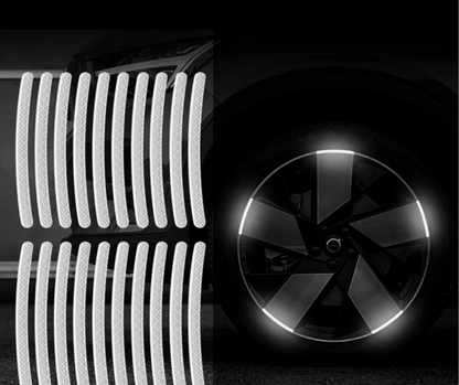 🔥Reflektierende Auto-Felgenaufkleber（Kaufen Sie 2 genug für das Vorderrad Kaufen Sie 4 für das ganze Auto）