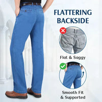 🔥Heiße Verkäufe - 49% RABATT👖🔥Jeans mit hoher Taille und geradem Schnitt für Herren